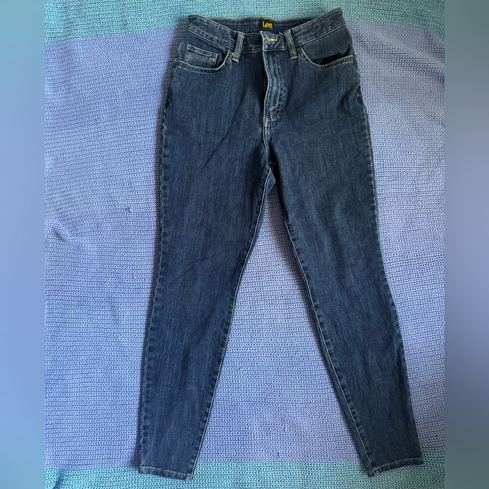 Lee Women's Dark Blue Skinny Jeans